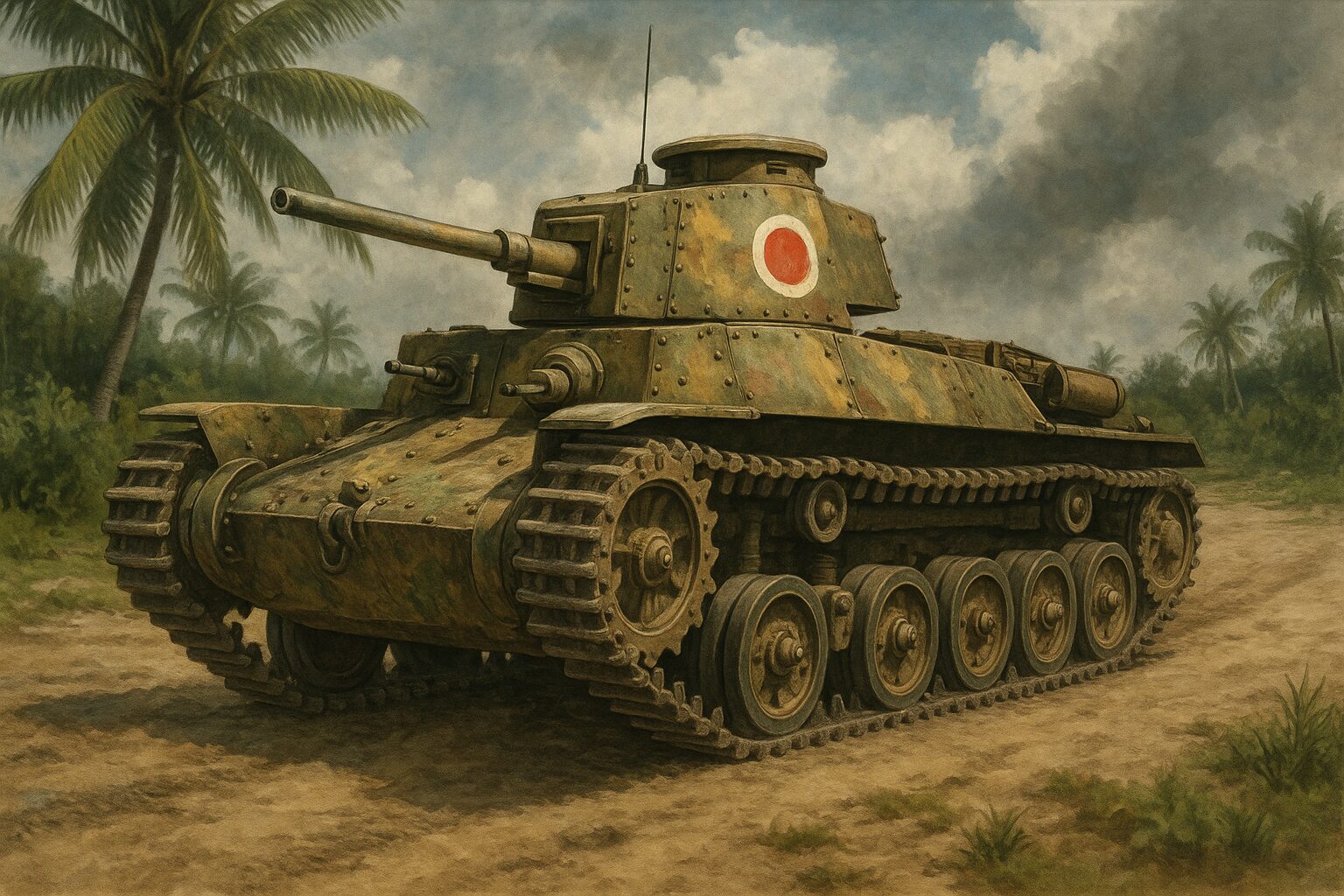 太平洋戦争・第二次世界大戦の日本の戦車