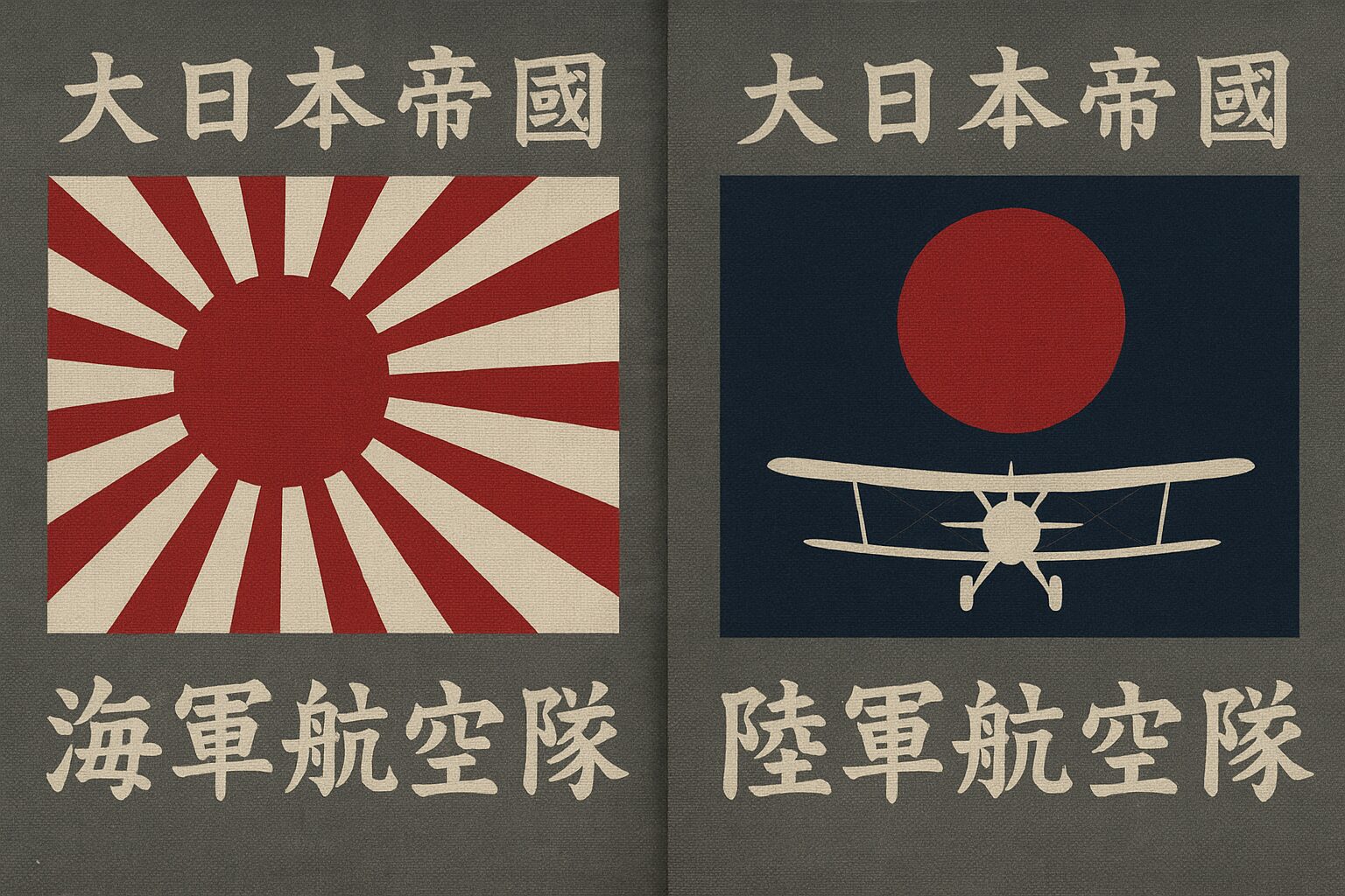 大日本帝国　海軍航空隊／陸軍航空隊