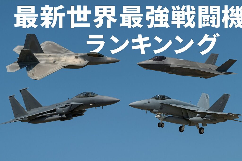 最新世界最強戦闘機ランキング