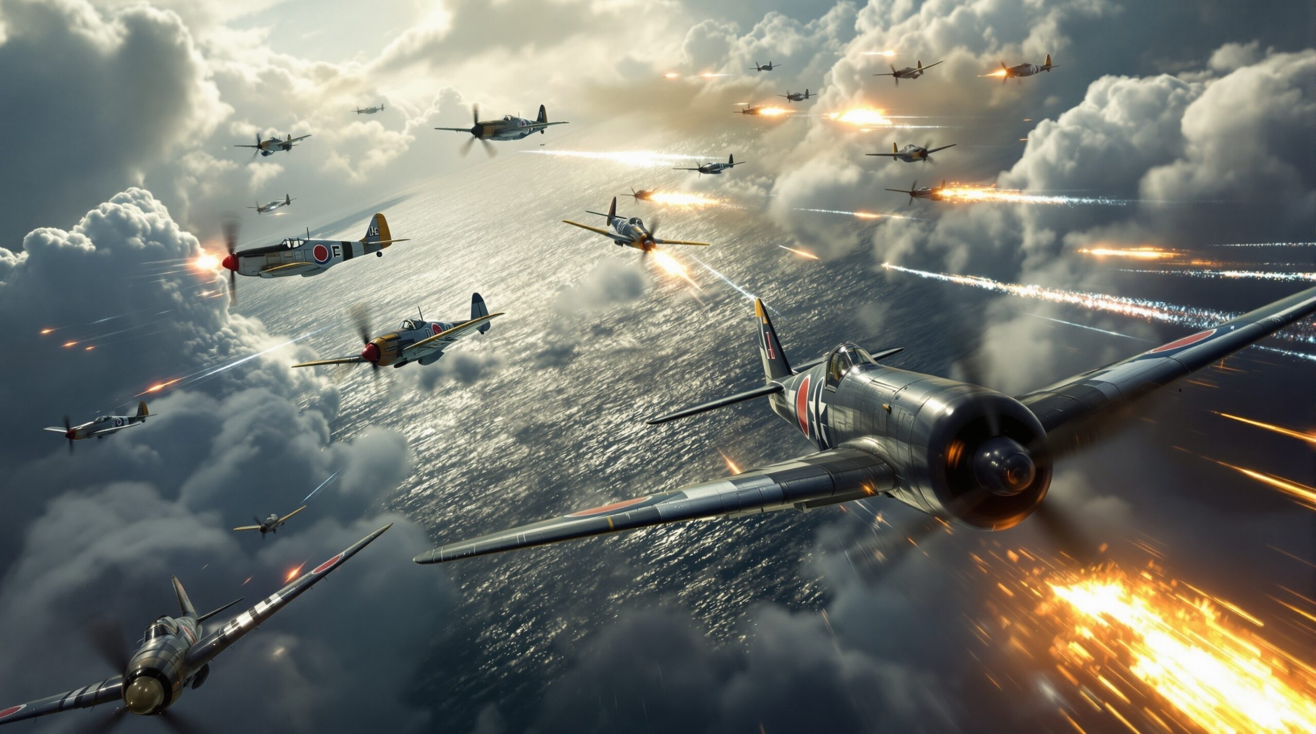 零戦とF6Fヘルキャットの死闘