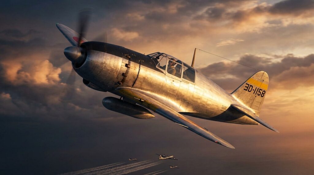 302航空隊の雷電がB-29迎撃のためスクランブル発進——1944-45年本土防空の光景