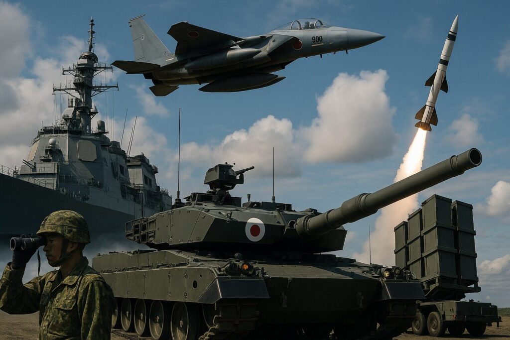 日本の防衛産業が生産している装備品