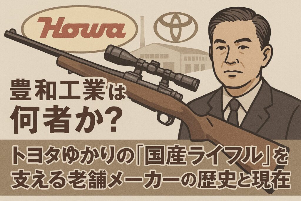 豊和工業とは何者か？トヨタゆかりの「国産ライフル」を支える老舗メーカーの歴史と現在
