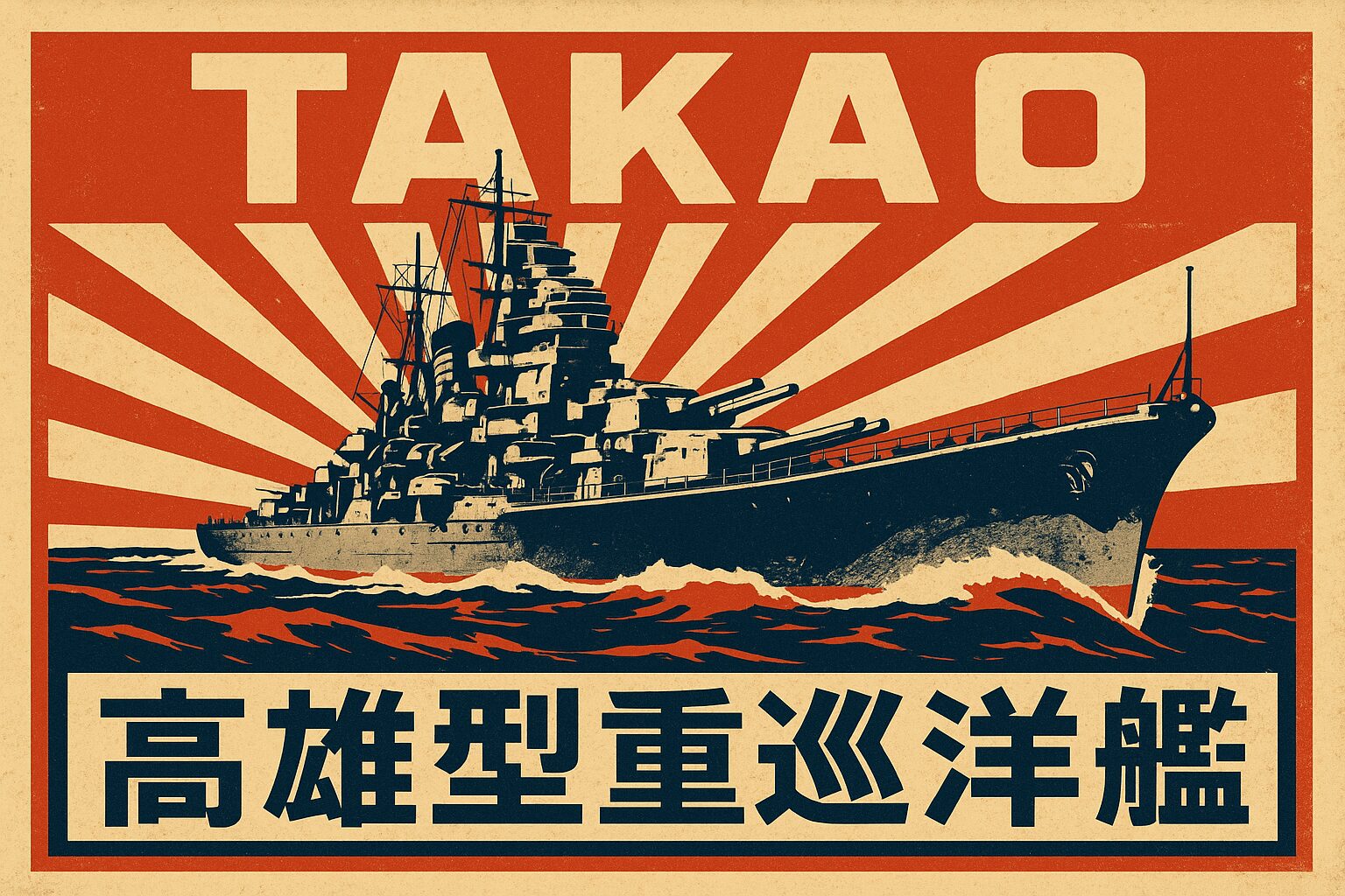 日本重巡洋艦を中心とする夜戦部隊