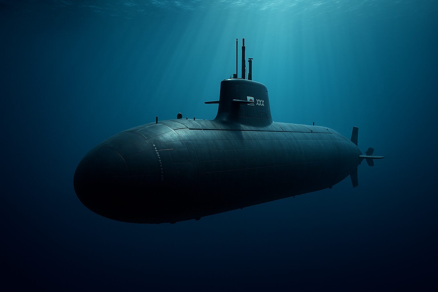 深海のたいげい型潜水艦