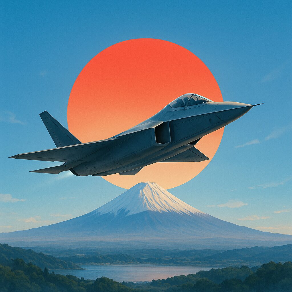 次世代戦闘機GCAPのコンセプトイメージ。日本の防衛産業が目指す未来