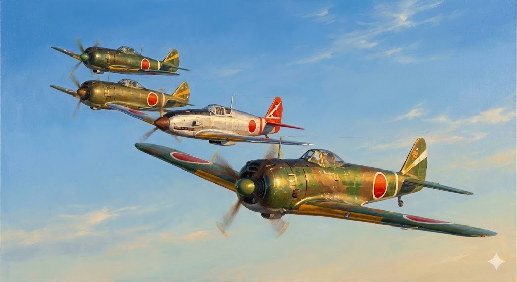 日本陸軍戦闘機の系譜——隼、飛燕、鍾馗、そして疾風。それぞれの「土俵」を持つ名機たち