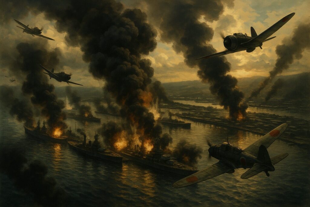 真珠湾攻撃の様子