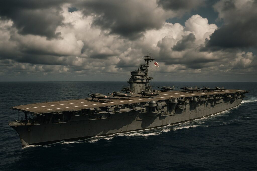 空母翔鶴の勇姿
