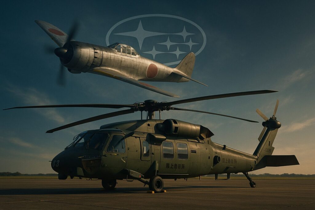 SUBARU防衛事業の系譜を示す画像