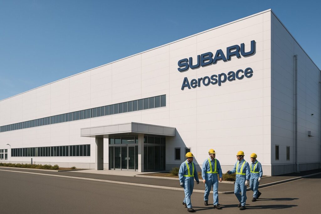 SUBARU航空宇宙カンパニー宇都宮製作所の外観イメージ