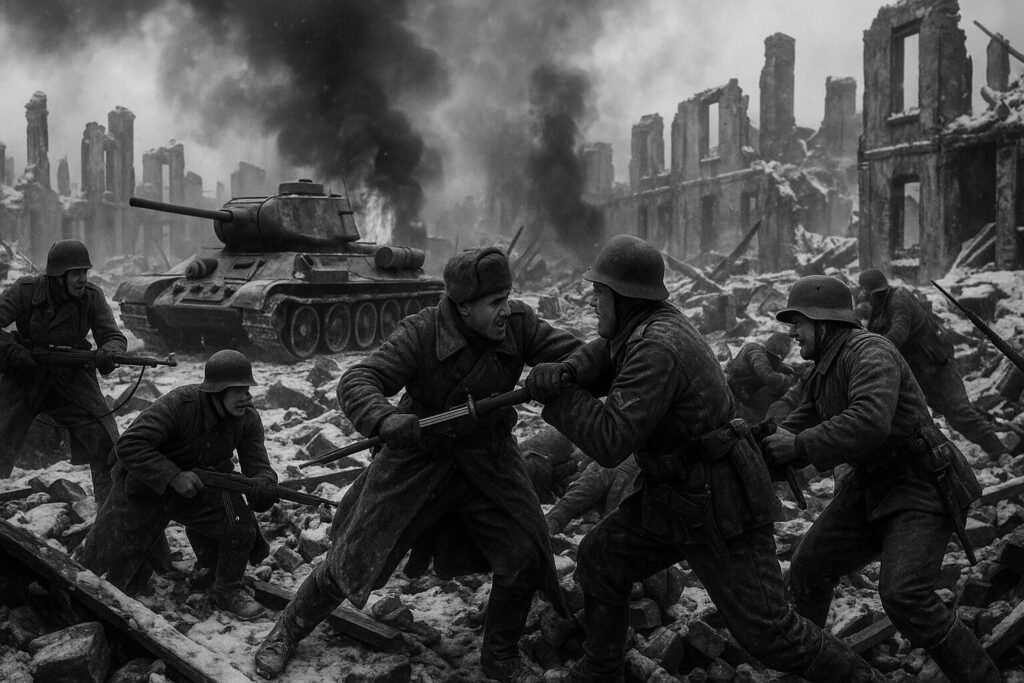 1942-43年スターリングラード攻防戦。