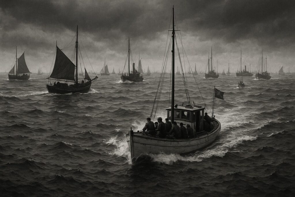 ダンケルク救出作戦に参加した民間船リトル・シップス