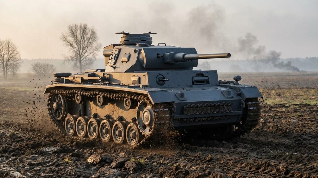 1939年ポーランド侵攻時のIII号戦車