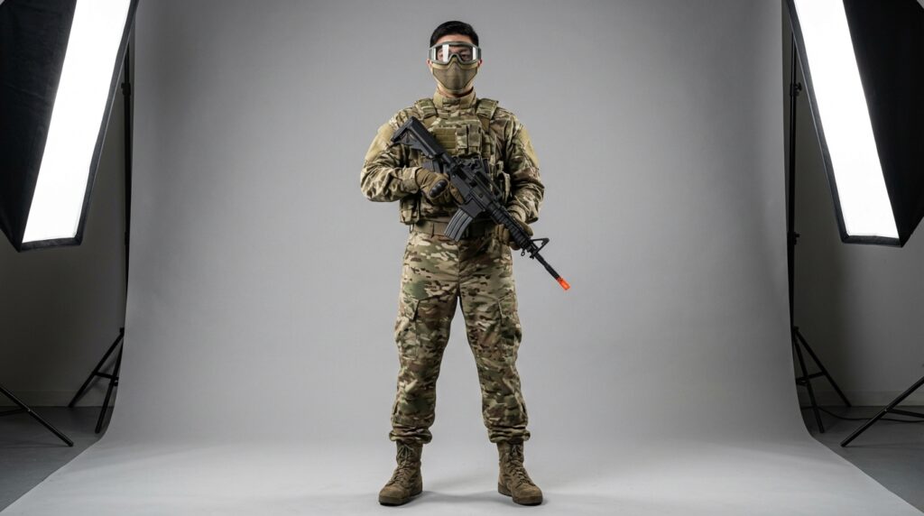 初心者のサバゲ全身装備