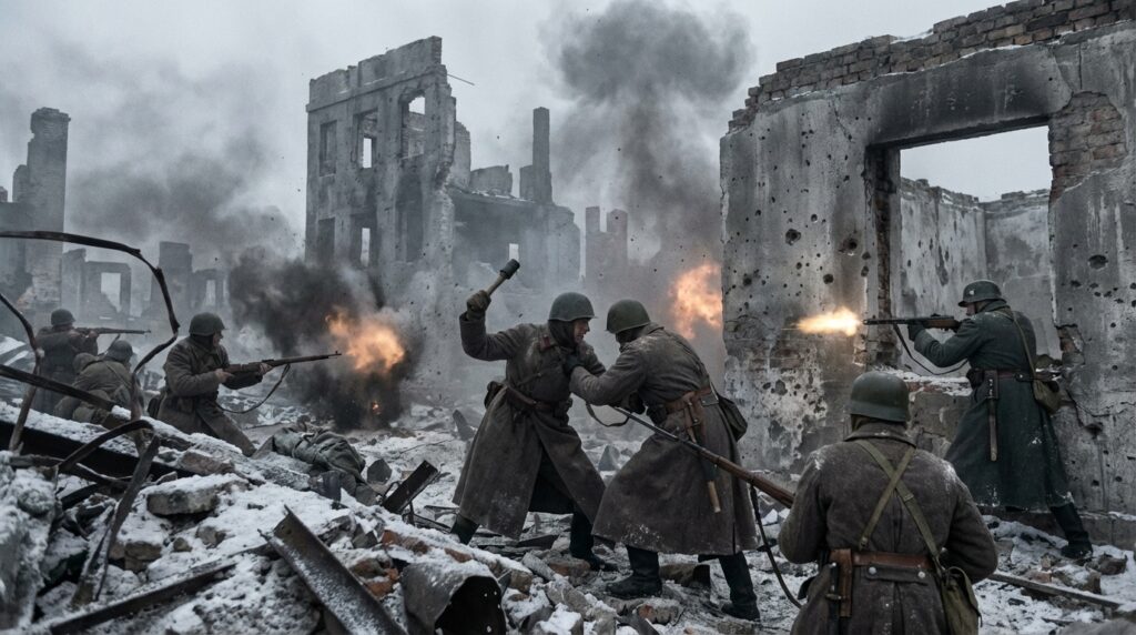 スターリングラード市街戦──建物一つ一つが要塞となり、部屋ごとに奪い合う凄惨な戦い