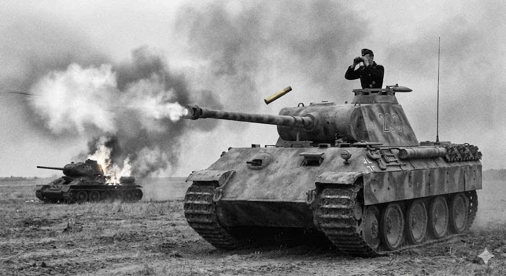 クルスクの戦いで戦うパンター戦車・1943年東部戦線