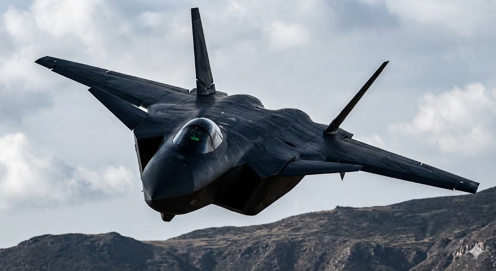 中国空軍J-20ステルス戦闘機 - 第5世代戦闘機の特徴的な機体形状