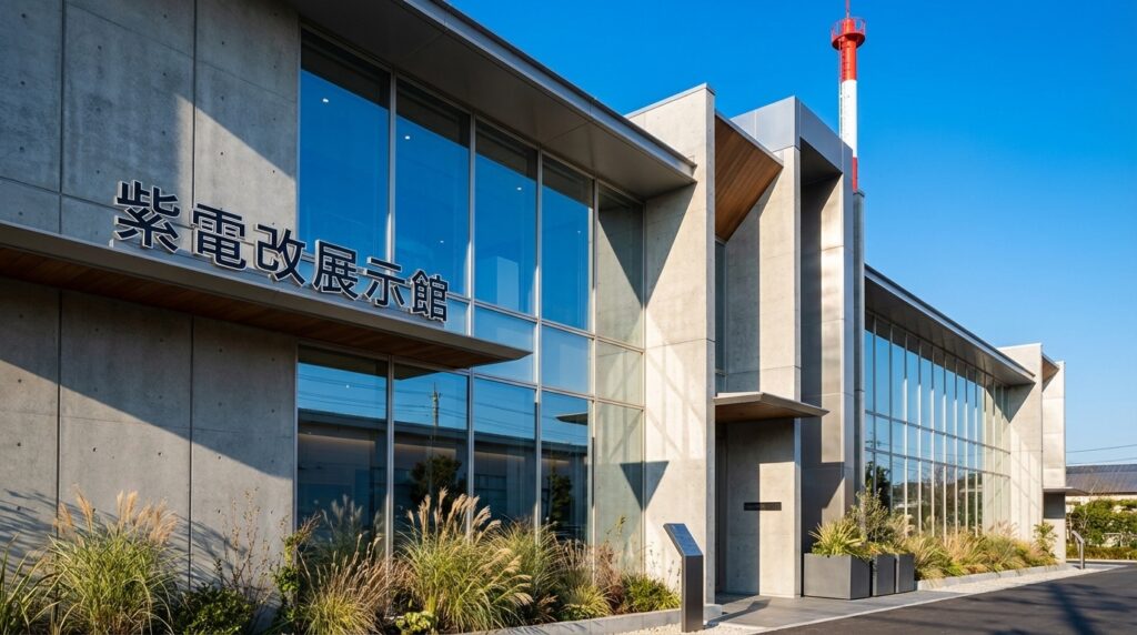 愛媛県愛南町の紫電改展示館外観