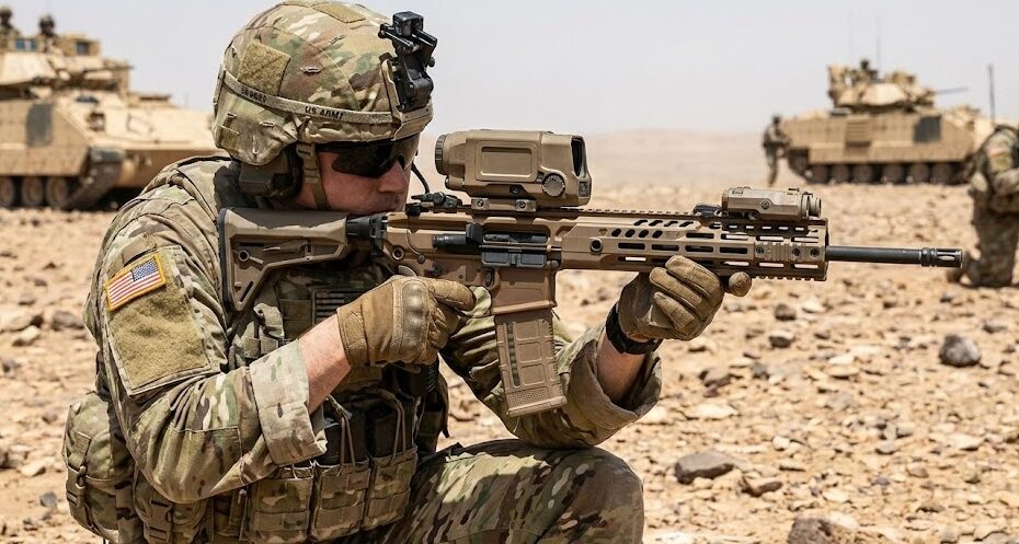 米陸軍が2024年に配備開始したM7ライフル（SIG MCX SPEAR）
