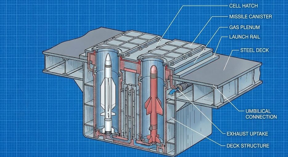 イージス艦のMk 41垂直発射システム、90セル以上のミサイルを搭載可能