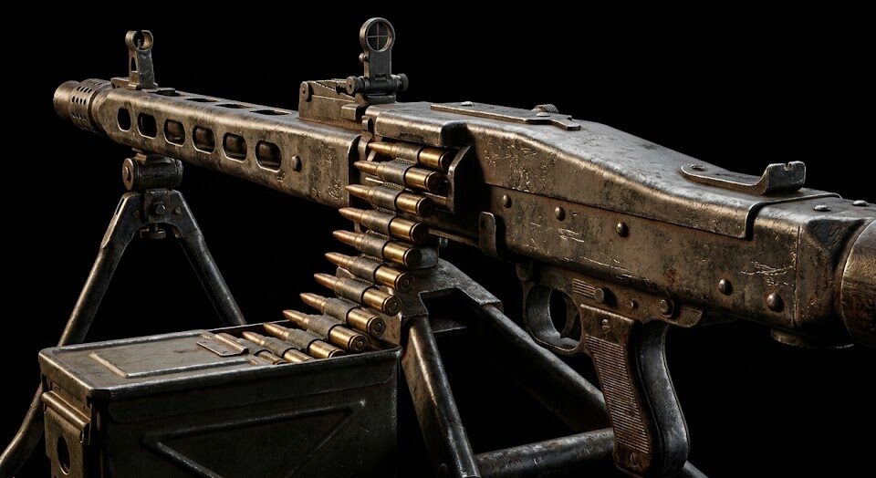 MG42汎用機関銃｜毎分1200発の連射速度で連合軍を恐怖させた「ヒトラーの電動のこぎり」