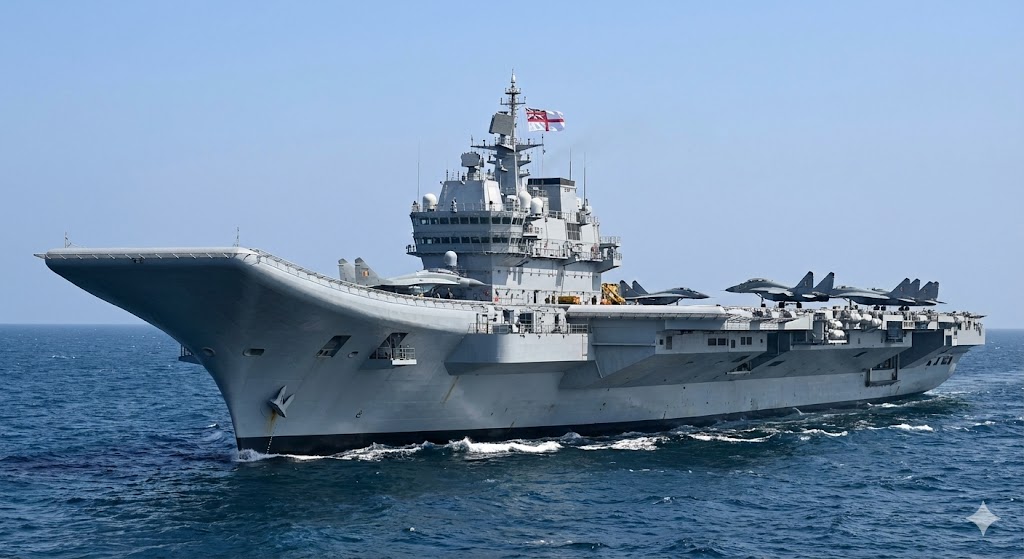 インド初の国産空母INSヴィクラント