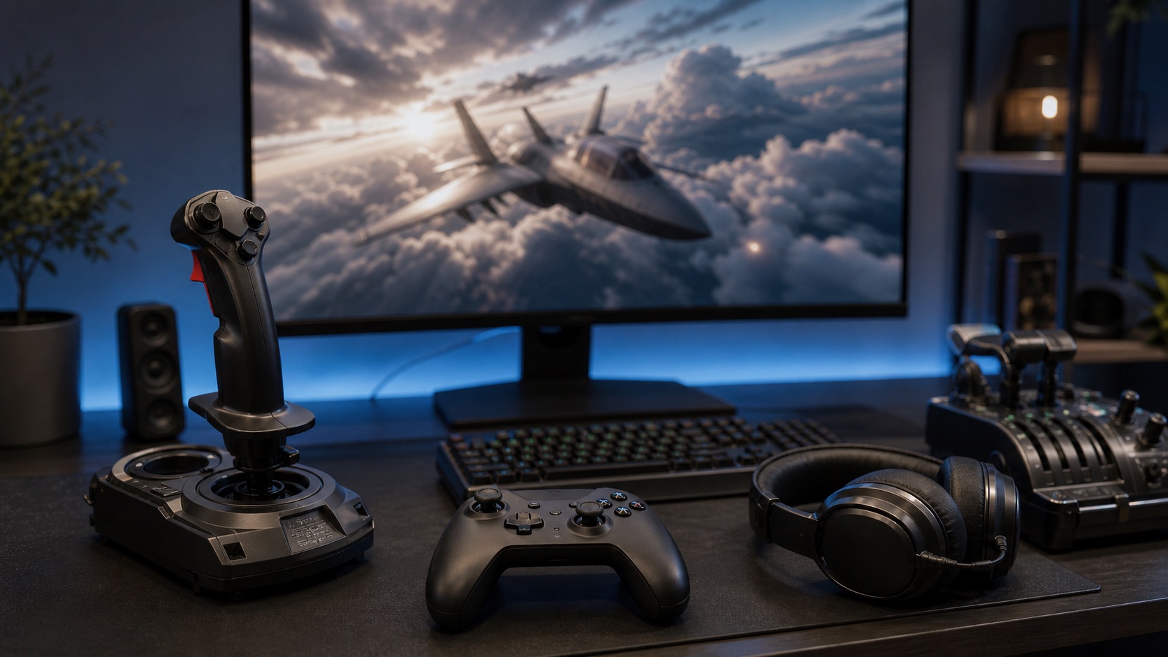 AC8を楽しむフライトゲーム環境イメージ