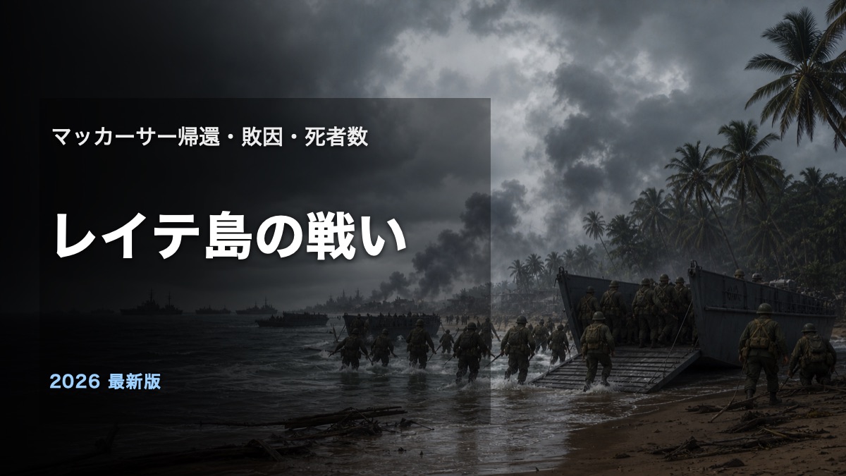 レイテ島と周辺海域で展開した海空戦