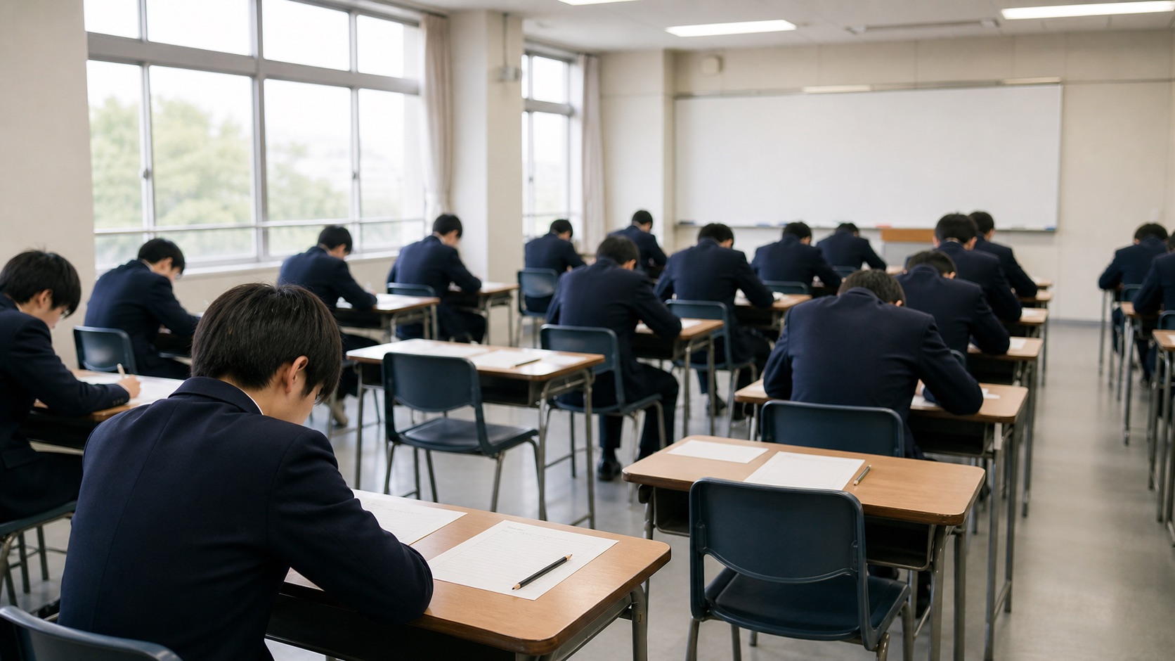防衛大学校一般採用試験の試験会場イメージ