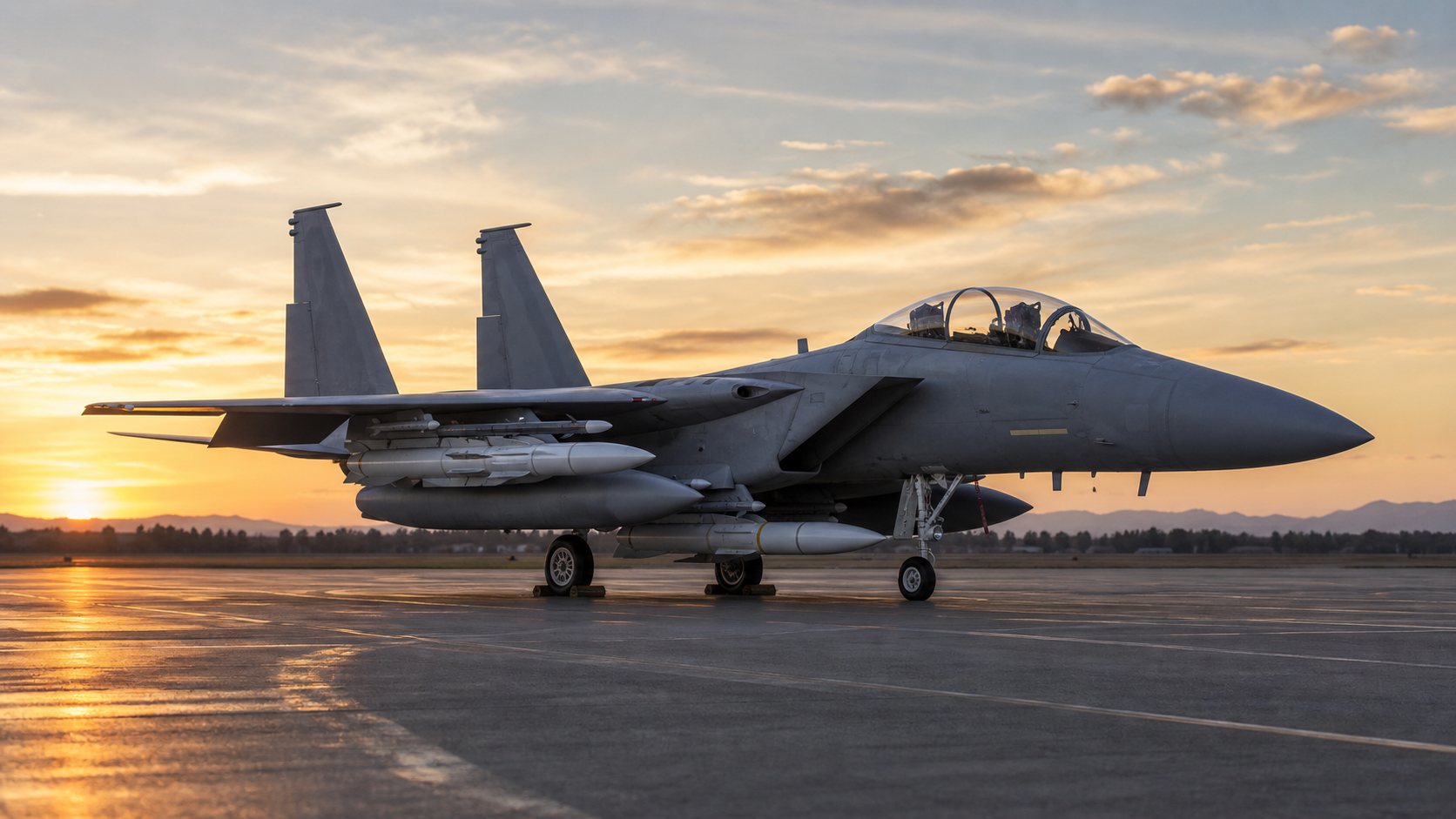 F-15Jに長射程兵装を搭載する近代化イメージ