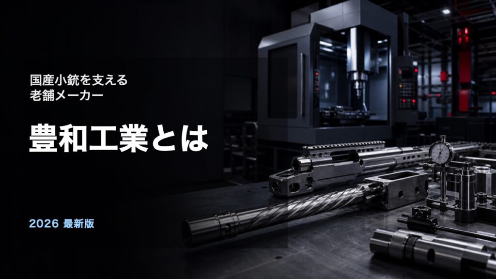 豊和工業とは国産小銃を支える老舗メーカーを解説するアイキャッチ画像
