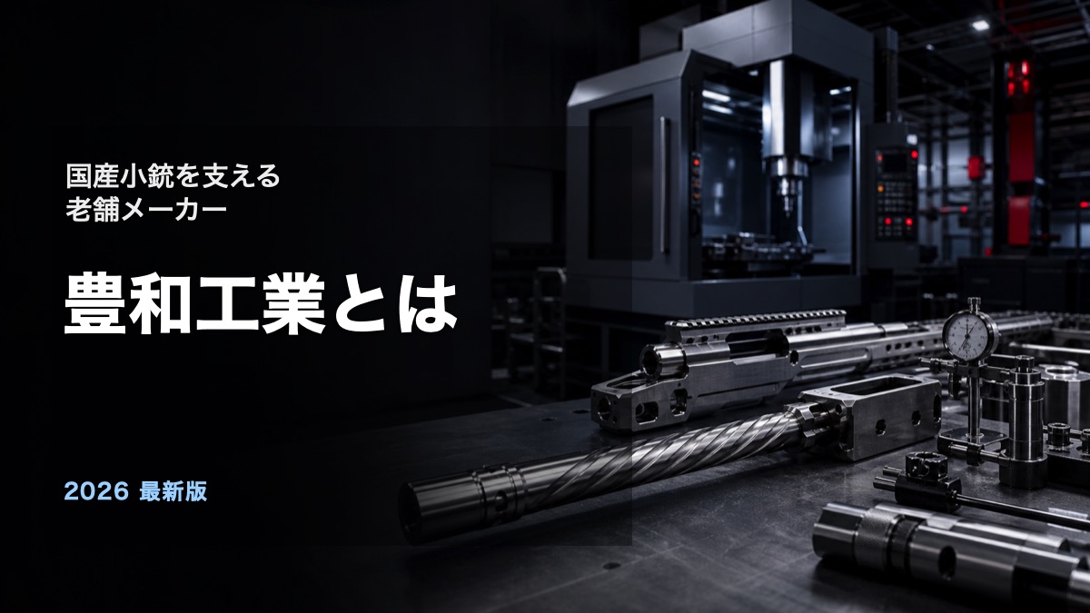豊和工業とは国産小銃を支える老舗メーカーを解説するアイキャッチ画像