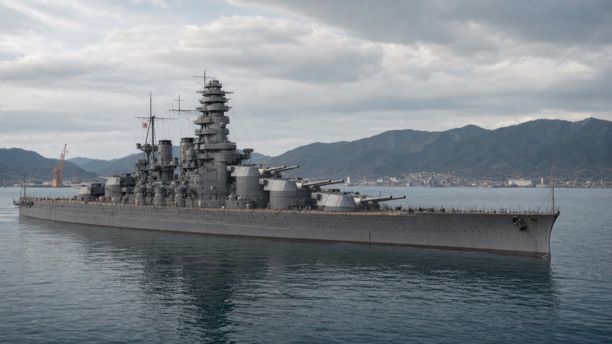 通常戦艦時代の伊勢型戦艦の六砲塔イメージ