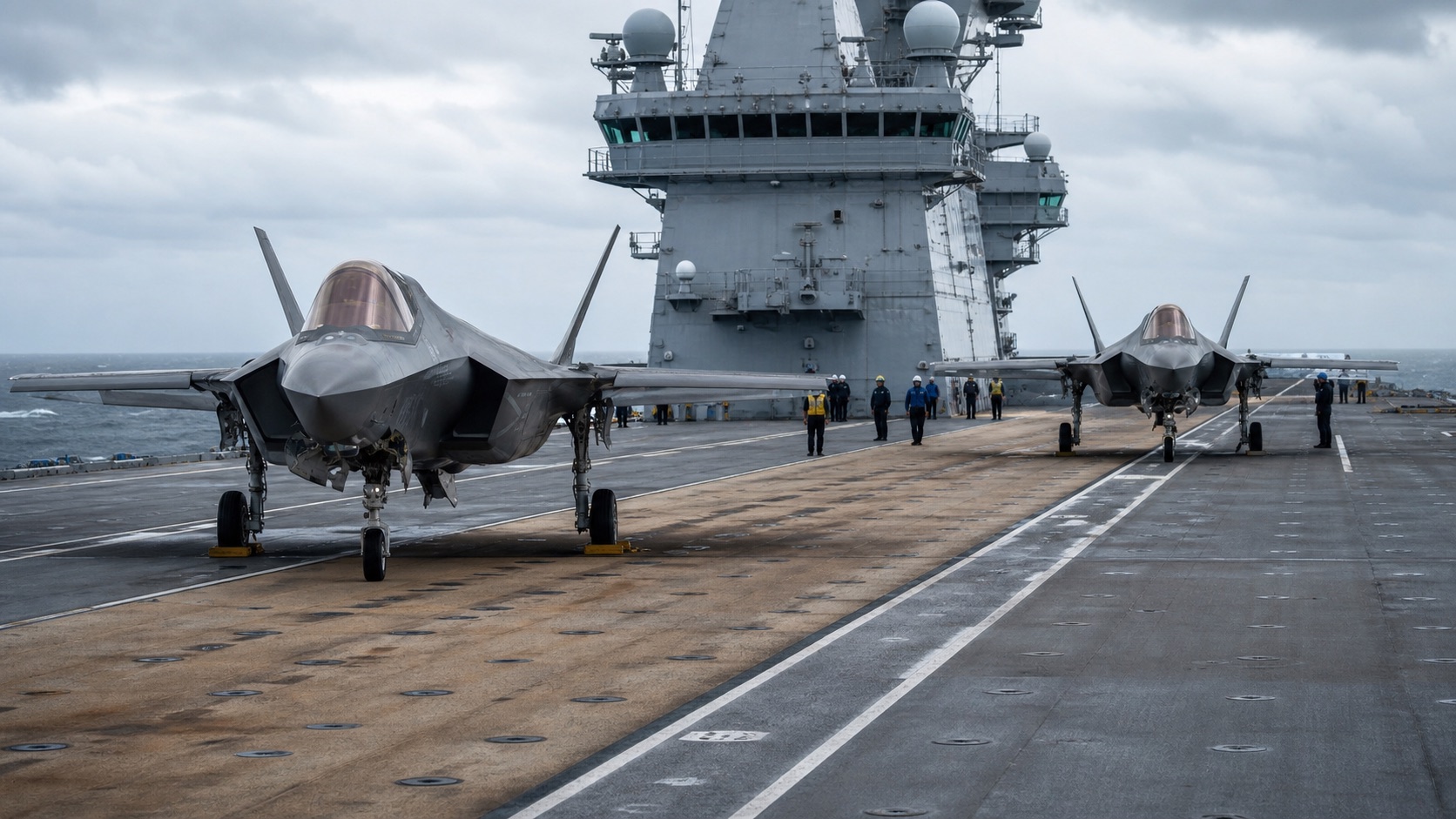 F-35B運用に向けたいずも型改修イメージ