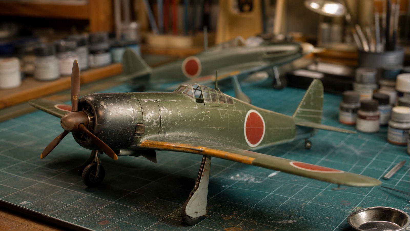 五式戦プラモデルのイメージ