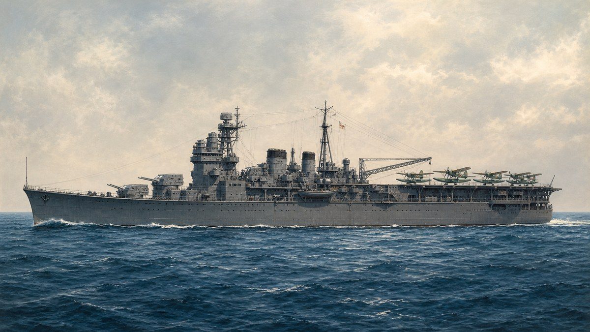航空巡洋艦に改装された最上
