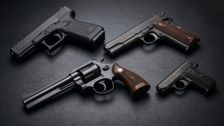 世界最強の拳銃ランキングのアイキャッチ