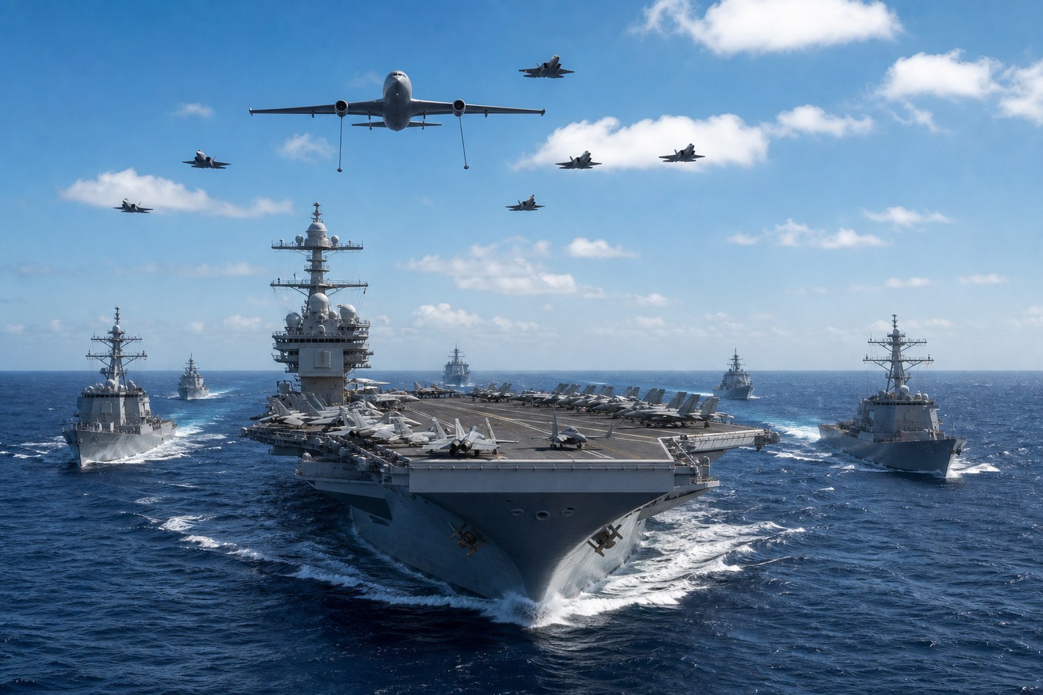 アメリカ軍の戦力投射イメージ