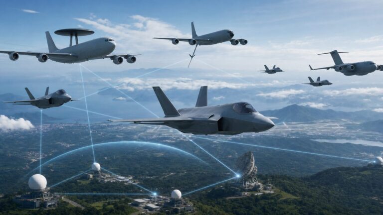 戦闘機・早期警戒機・給油機・輸送機を統合する現代空軍