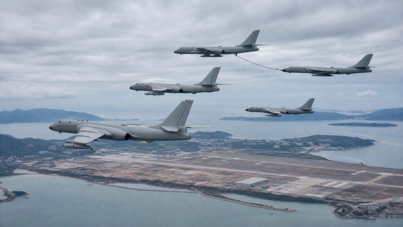 H-6系列を中心に構成される中国の爆撃機戦力