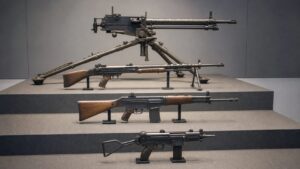 機関銃・軽機関銃・自動小銃・短機関銃の規模と役割