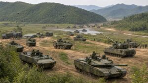 戦車・装甲車・火砲・防空・無人機を統合する中国陸軍部隊