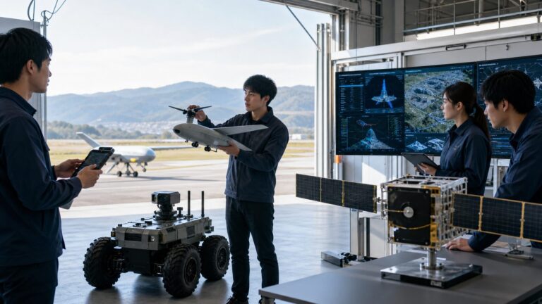 無人機・ロボット・衛星・AIを開発する日本の技術チーム