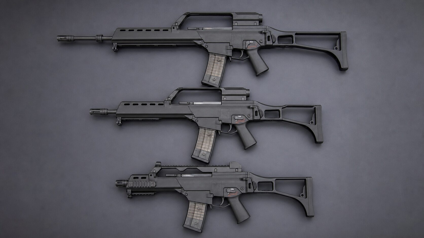 G36ファミリーの型式比較
