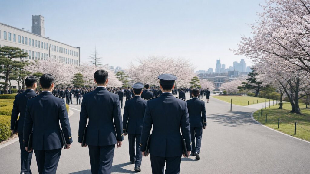 防衛大学校卒業後に任官と民間進路へ分かれる選択