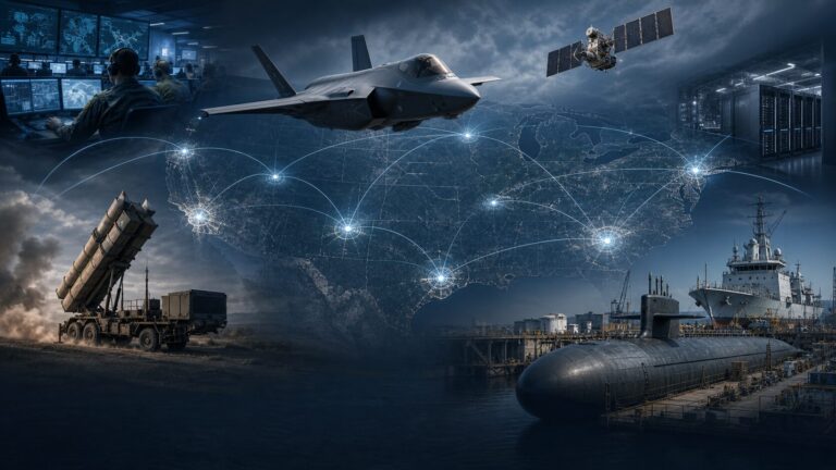 航空・ミサイル・艦艇・宇宙・デジタル分野を結ぶ米国防衛産業