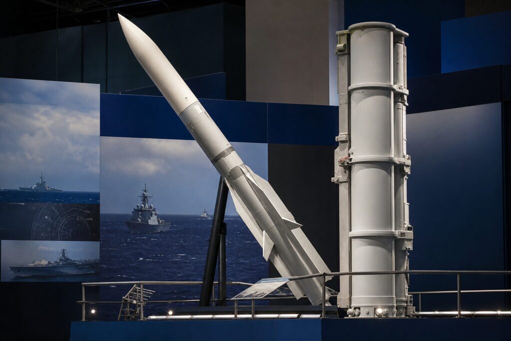SM-6ミサイルと発射容器