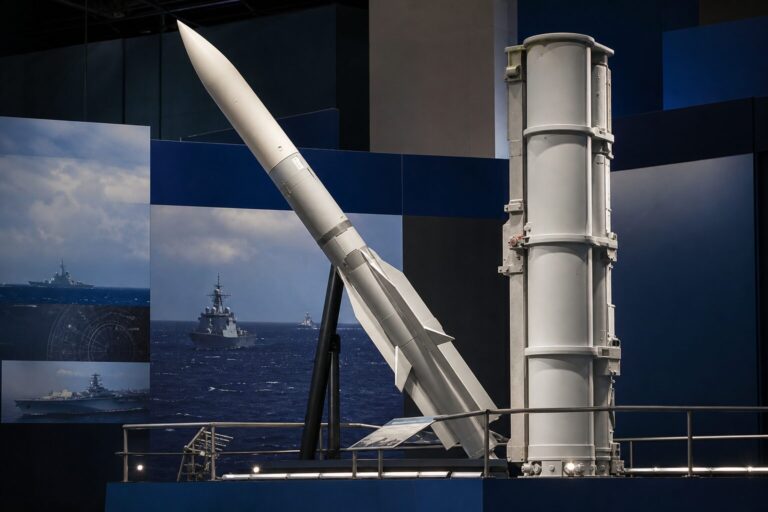SM-6ミサイルと発射容器