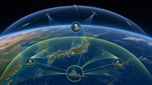 大気圏外と大気圏内を分担する二つの迎撃層